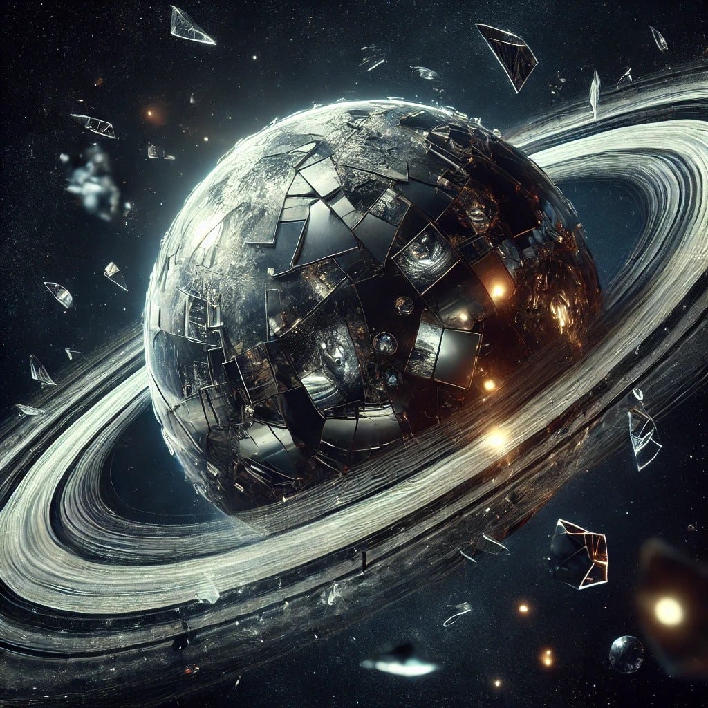Saturno fragmentado